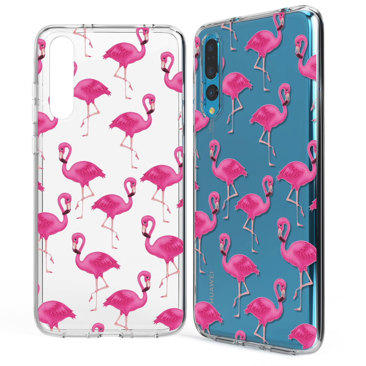 NALIA Handyhülle kompatibel mit Huawei P20 Pro, Slim Silikon Motiv Case Crystal Schutzhülle Dünn Durchsichtig, Etui Handy-Tasche Back-Cover Transparent Bumper