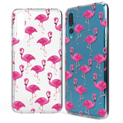 NALIA Handyhülle kompatibel mit Huawei P20 Pro, Slim Silikon Motiv Case Crystal Schutzhülle Dünn Durchsichtig, Etui Handy-Tasche Back-Cover Transparent Bumper