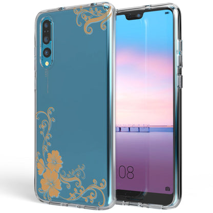 NALIA Handyhülle kompatibel mit Huawei P20 Pro, Slim Silikon Motiv Case Crystal Schutzhülle Dünn Durchsichtig, Etui Handy-Tasche Back-Cover Transparent Bumper
