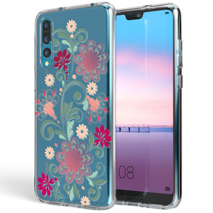 NALIA Handyhülle kompatibel mit Huawei P20 Pro, Slim Silikon Motiv Case Crystal Schutzhülle Dünn Durchsichtig, Etui Handy-Tasche Back-Cover Transparent Bumper