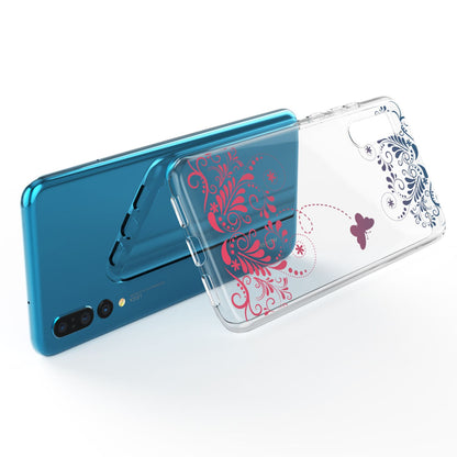 NALIA Handyhülle kompatibel mit Huawei P20 Pro, Slim Silikon Motiv Case Crystal Schutzhülle Dünn Durchsichtig, Etui Handy-Tasche Back-Cover Transparent Bumper