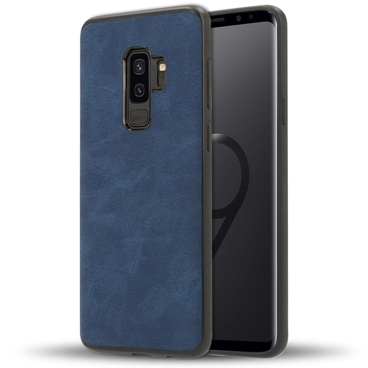 NALIA Kunstleder Handyhülle kompatibel mit Samsung Galaxy S9 Plus, stoßfeste Schutzhülle Case, Dünne Handyhülle Handy-Tasche, Slim Soft-Cover Backcover Phone Etui Bumper
