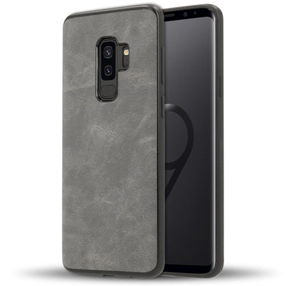 NALIA Kunstleder Handyhülle kompatibel mit Samsung Galaxy S9 Plus, stoßfeste Schutzhülle Case, Dünne Handyhülle Handy-Tasche, Slim Soft-Cover Backcover Phone Etui Bumper