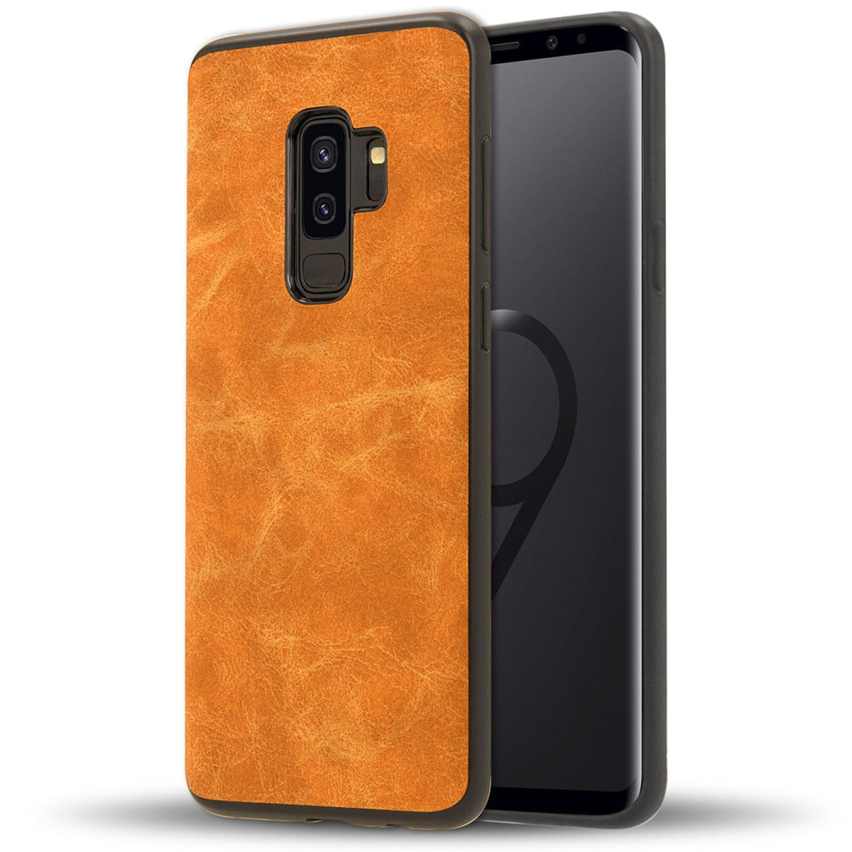 NALIA Kunstleder Handyhülle kompatibel mit Samsung Galaxy S9 Plus, stoßfeste Schutzhülle Case, Dünne Handyhülle Handy-Tasche, Slim Soft-Cover Backcover Phone Etui Bumper