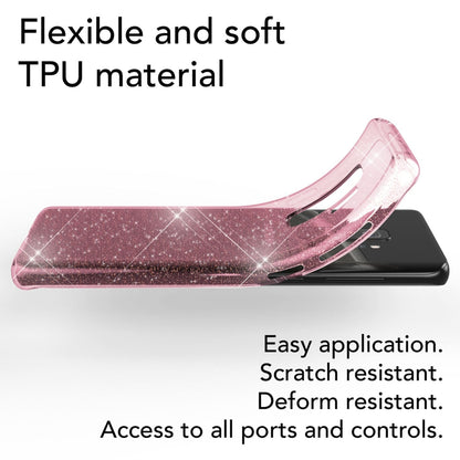 NALIA Glitzerhülle für Samsung Galaxy S9 Plus – Funkelndes Silikon Case – DAZZLIN (Transparent & Stoßfest) – Marke aus Berlin
