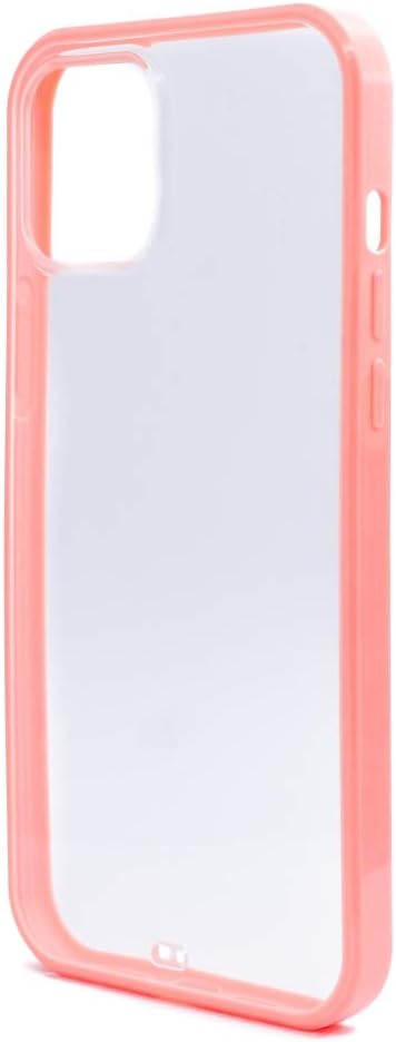 SYSTEM-S Schutzhülle aus Silikon in Pink Transparent Hülle kompatibel mit iPhone 12 Pro Max - DREIKS