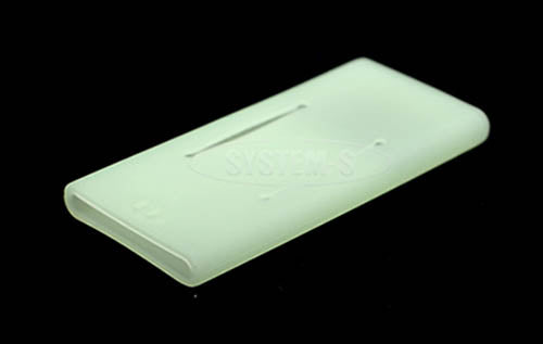 System-S Silicone Skin / Case / Cover for Apple iPod Nano 2 green