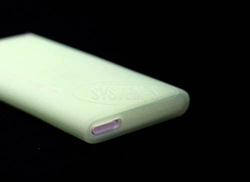 System-S Silicone Skin / Case / Cover for Apple iPod Nano 2 green