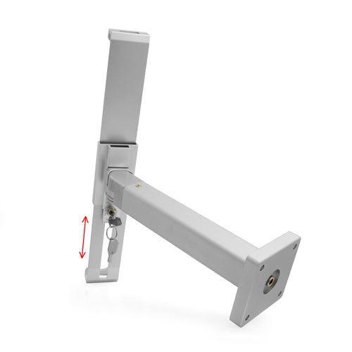 Universal Präsentation Wandhalter Haltearm abschließbar Wandhalterung für Tablet PC´s von 9.7-12 Zoll | System-S