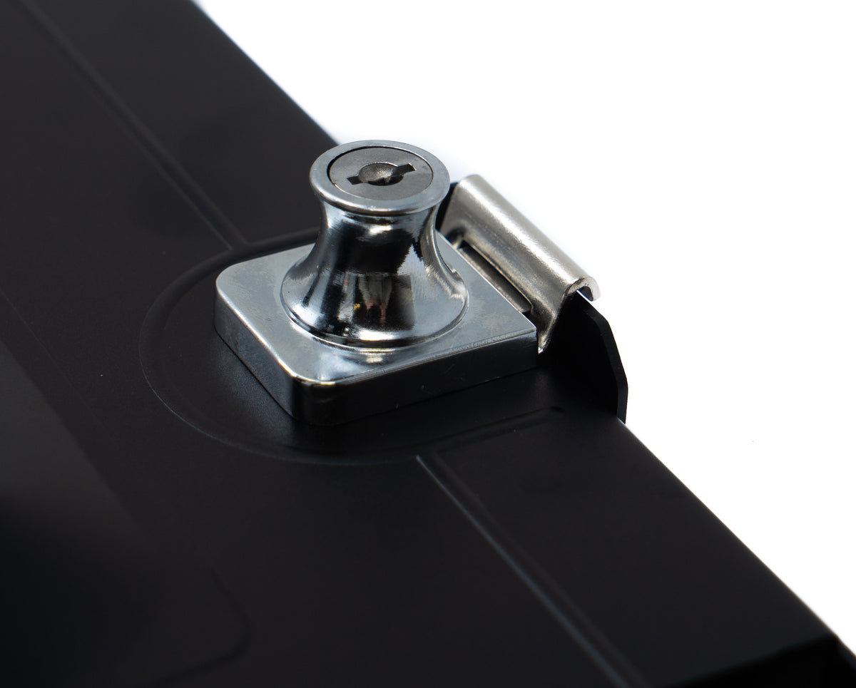 Wand Halterung abschließbar 360° für iPad 10 Pro 11 Air 4 5 in Schwarz | System-S