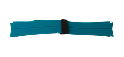 Armband 20 mm aus Silikon für Samsung Galaxy Watch 5 4 Smartwatch in Blau | System-S