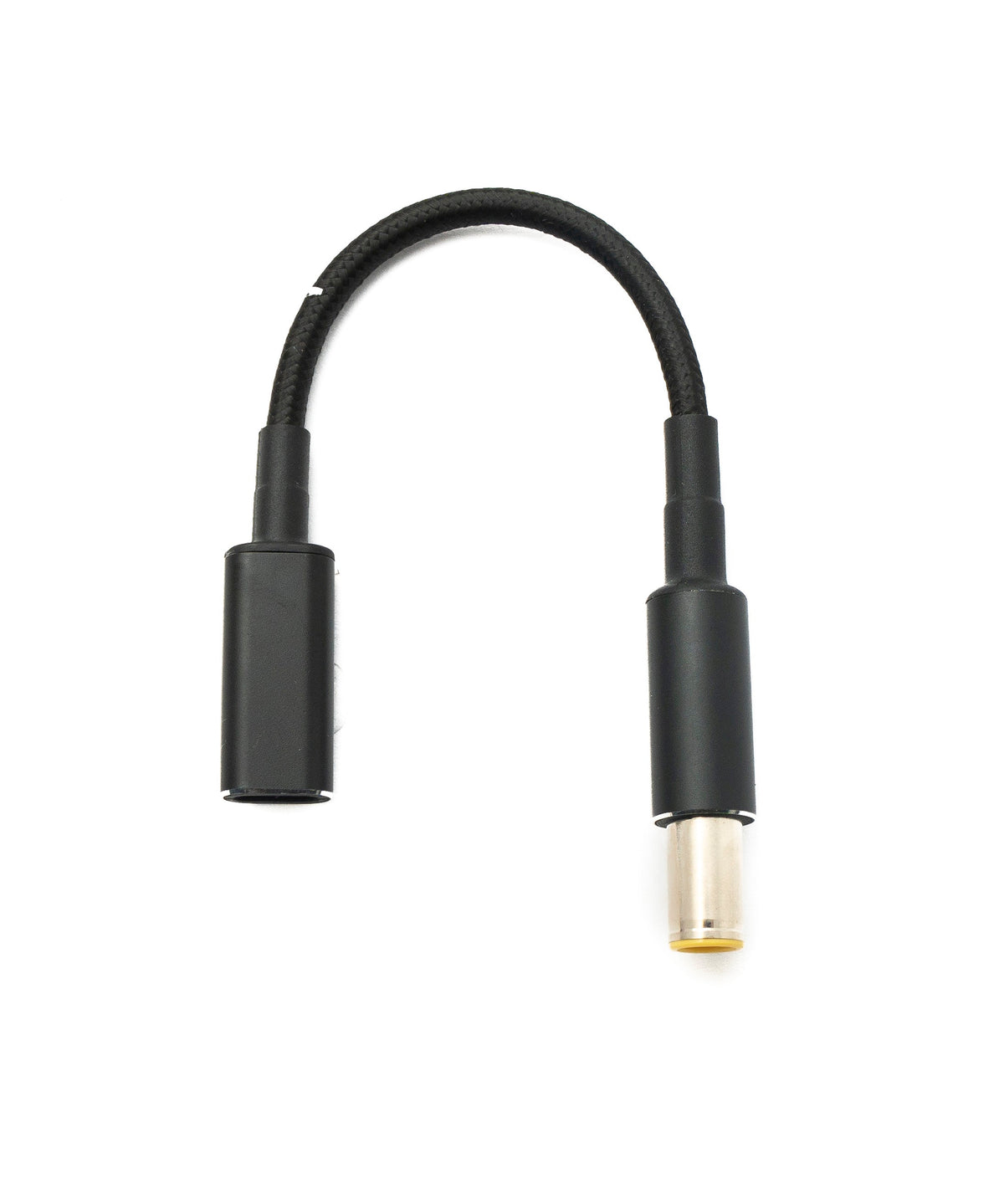 SYSTEM-S DC 20V cable 15 cm 7.9 x 5.5 male to USB 3.1 Type C female braided for Lenovo