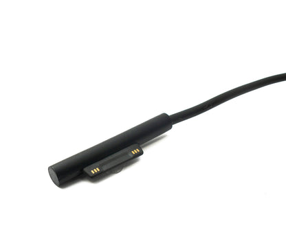 USB 3.1 Kabel 15 cm Typ C Buchse Ladekabel für Microsoft Surface Schwarz | System-S