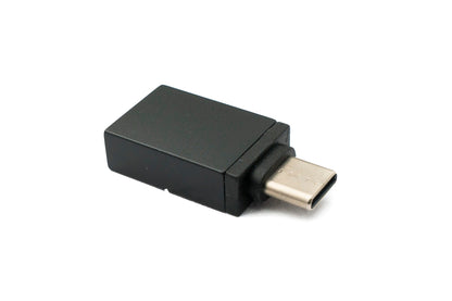 SYSTEM-S USB 3.1 Adapter Type C Male to 3.0 A Female 5 Gbit/s in Black
