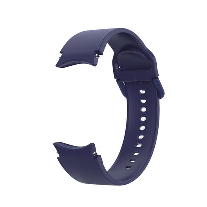Armband 20 mm aus Silikon für Samsung Galaxy Watch 5 4 Smartwatch in Blau | System-S