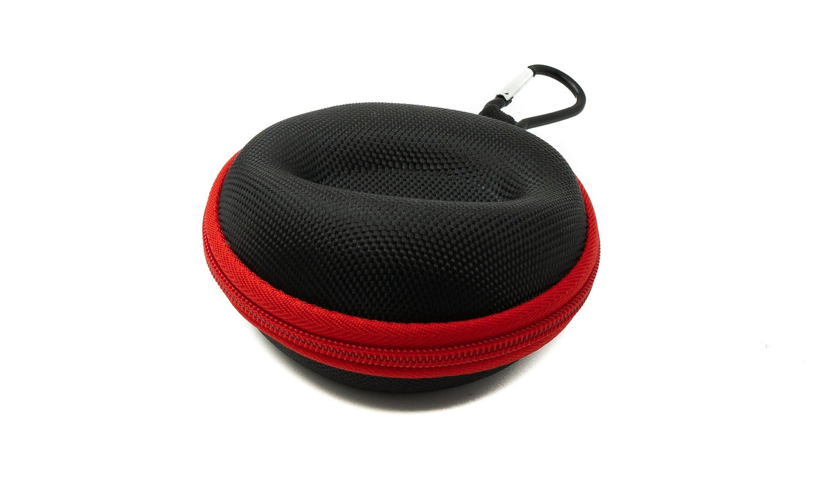 SYSTEM-S Case for Smartwatch Protective Case Belt Bag Carabiner in Black