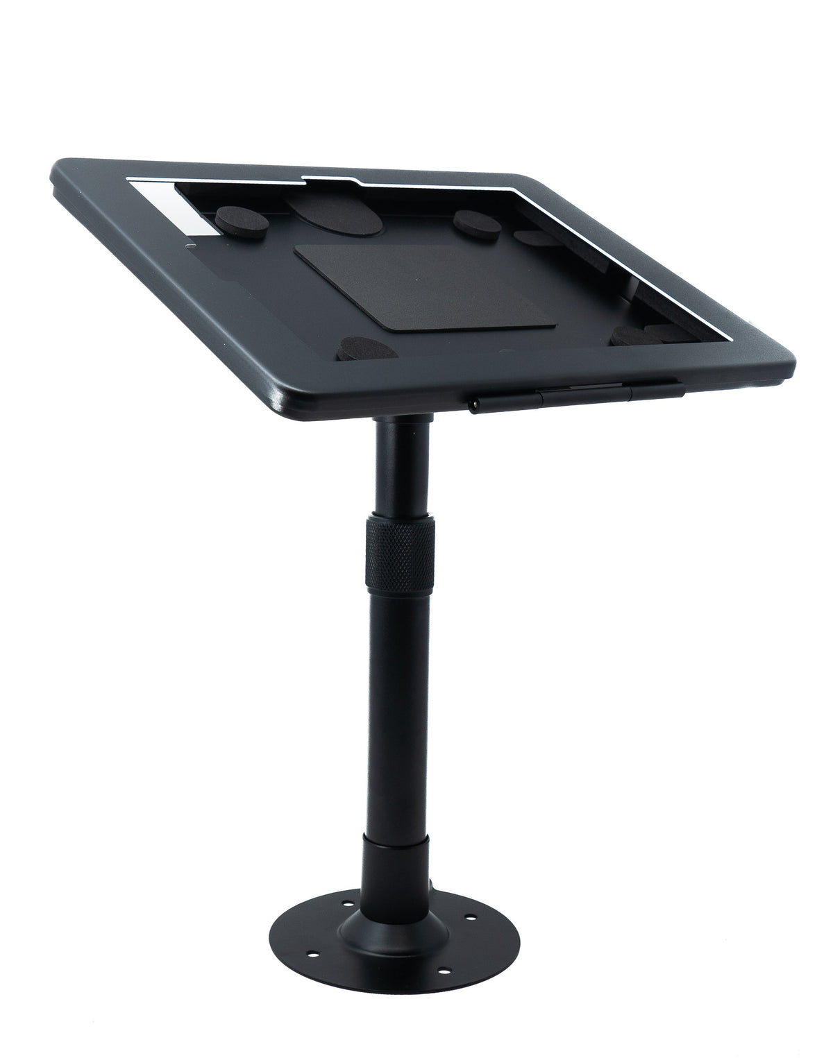 SYSTEM-S Tischständer 360° Halterung abschließbar für iPad 10 Pro 11 Air 4 5 Schwarz - DREIKS