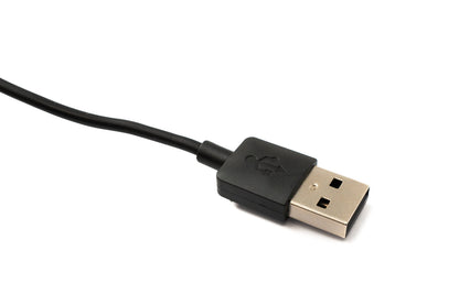 USB 2.0 Kabel 100 cm Ladekabel für Amazfit Falcon A2029 A2028 Winkel in Schwarz | System-S