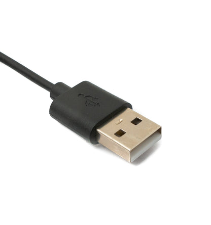 USB 2.0 Kabel 95 cm Ladekabel für Fitbit Versa 3 4 Sense 1 2 Smartwach Schwarz | System-S