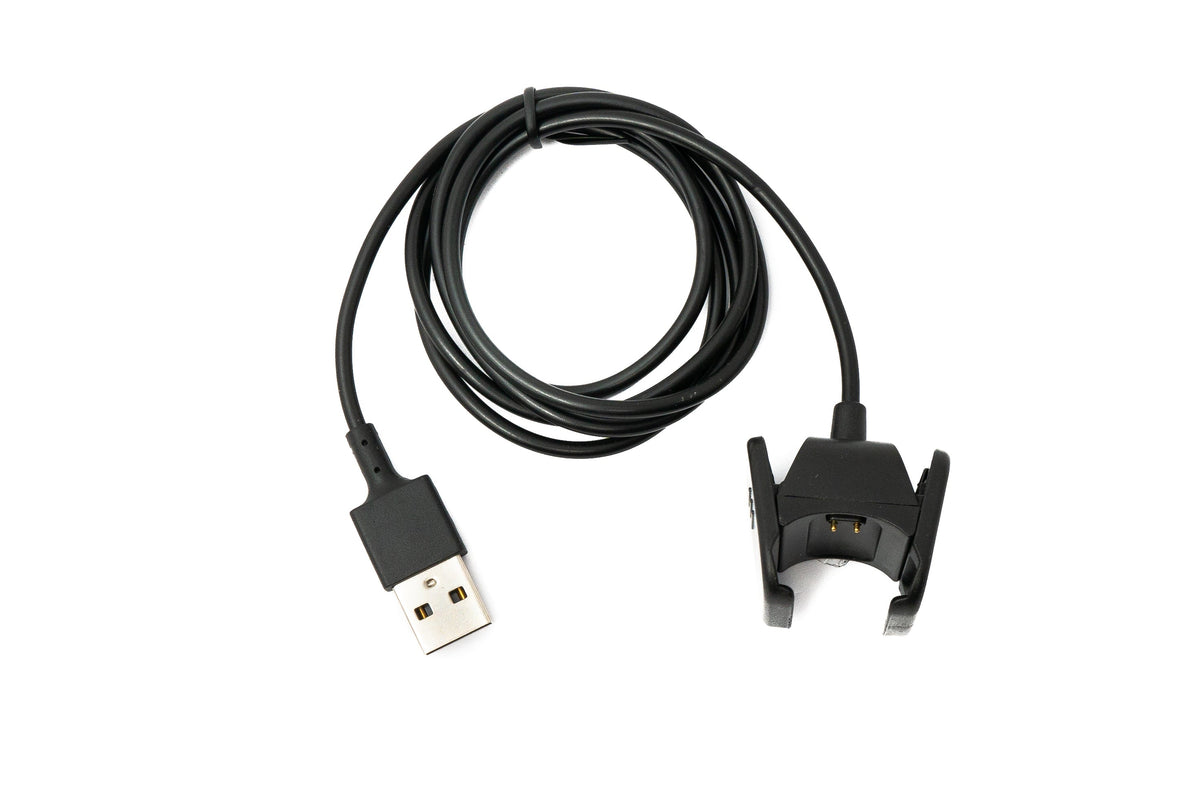 SYSTEM-S USB 2.0 cable 94 cm charging cable for Fitbit Charge 4 smartwatch in black 