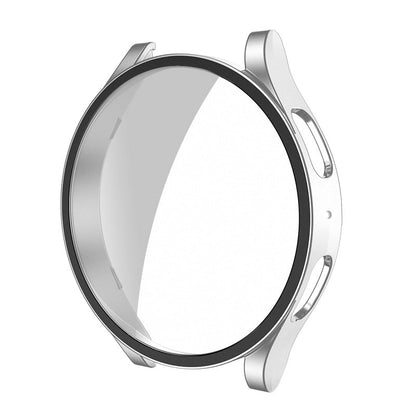 SYSTEM-S protective case 40 mm made of PC for Samsung Galaxy Watch 5 4 in gray