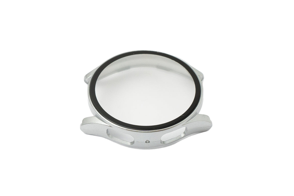 SYSTEM-S protective case 40 mm made of PC for Samsung Galaxy Watch 5 4 in gray