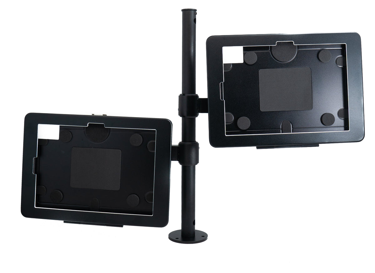 Doppel Tischhalterung 360° Ständer abschließbarfür iPad 10 Pro 11 Air 4 5 | System-S