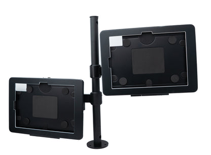 Doppel Tischhalterung 360° Ständer abschließbarfür iPad 10 Pro 11 Air 4 5 | System-S