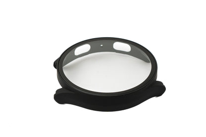 SYSTEM-S Schutz Hülle Case 44 mm aus TPU für Samsung Galaxy Watch 5 4 in Schwarz