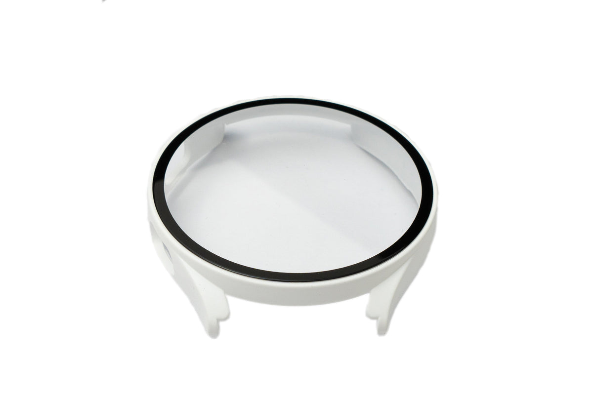 SYSTEM-S protective case 44 mm made of PC for Samsung Galaxy Watch 5 4 in white