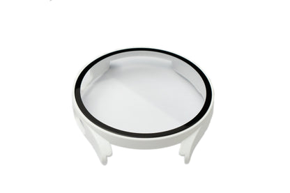 SYSTEM-S protective case 44 mm made of PC for Samsung Galaxy Watch 5 4 in white