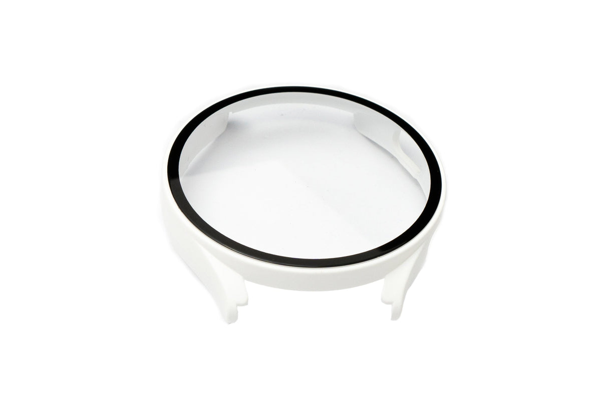 SYSTEM-S protective case 44 mm made of PC for Samsung Galaxy Watch 5 4 in white
