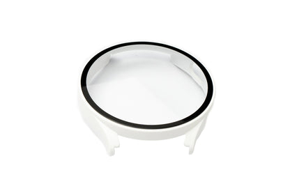 SYSTEM-S protective case 44 mm made of PC for Samsung Galaxy Watch 5 4 in white