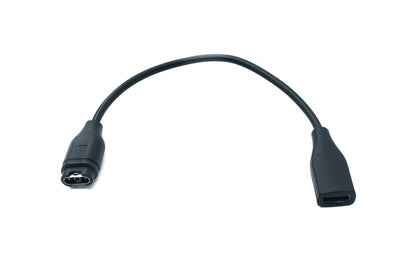 USB 3.1 Kabel 15 cm Typ C Buchse Ladekabel für Garmin Fenix7 6S 6 Venu Sq | System-S