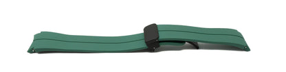 Armband 20 mm aus Silikon für Samsung Galaxy Watch 5 4 Smartwatch in Grün | System-S