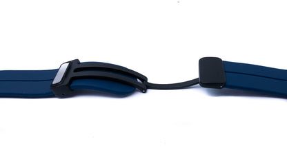 Armband 20 mm aus Silikon für Samsung Galaxy Watch 5 4 Smartwatch in Blau | System-S