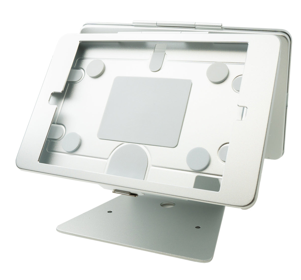 Table stand dual 360° holder lockable for iPad Pro 10.5" (2017) in gray
