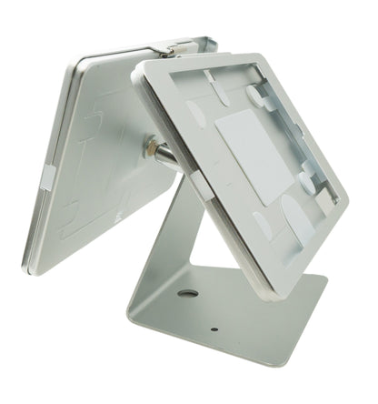 Table stand dual 360° holder lockable for iPad Pro 10.5" (2017) in gray