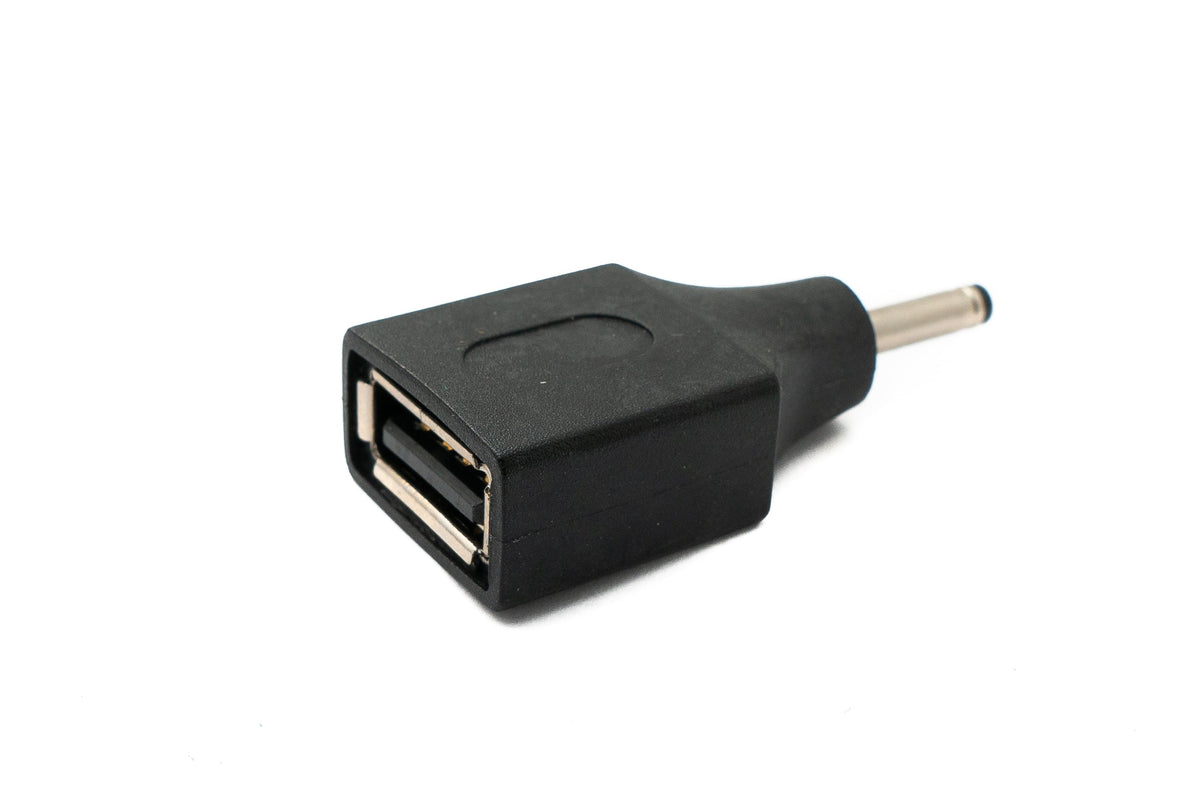 DC Adapter 20V 3,0 x 1,1 Stecker zu USB 2.0 Buchse Kabel in Schwarz | System-S