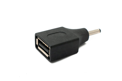 DC Adapter 20V 3,0 x 1,1 Stecker zu USB 2.0 Buchse Kabel in Schwarz | System-S