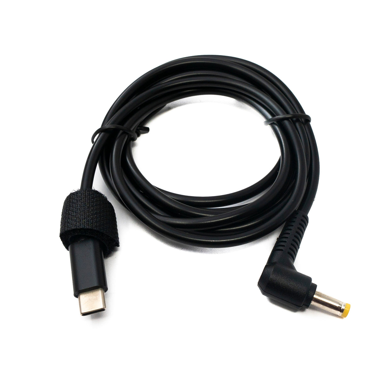 SYSTEM-S DC 12V cable 150 cm 4.8 x 1.7 plug to USB 3.1 Type C plug angle