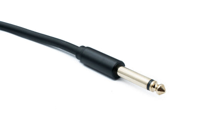 SYSTEM-S Audio XLR cable 100 cm 3-pin socket to jack AUX 6.35 mm 2-pin TS plug