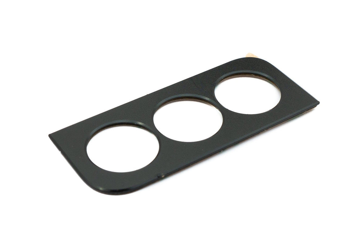 SYSTEM-S Camera Protection Lens Cover Aluminum for Samsung Galaxy S21 Plus Black