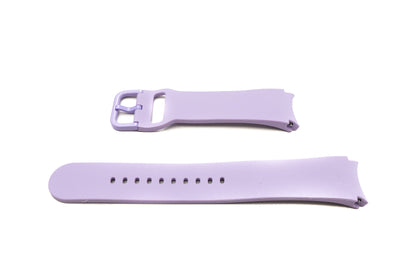 Armband 22 mm aus Silikon für Samsung Galaxy Watch 6 Smartwatch in Lila
