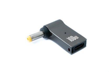 SYSTEM-S USB 3.1 Adapter Type C Male to DC 20V 4.8 x 1.7 mm Female in Grey