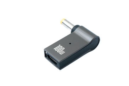 SYSTEM-S USB 3.1 Adapter Type C Male to DC 20V 4.8 x 1.7 mm Female in Grey