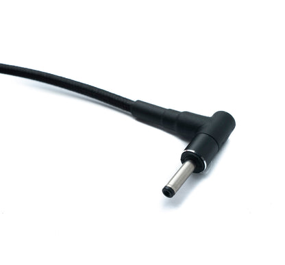 SYSTEM-S DC 20V cable 15 cm 3.5 x 1.35 plug to USB 3.1 Type C socket braided angle