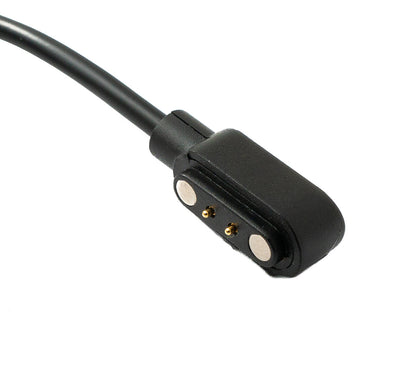 SYSTEM-S USB 2.0 cable 100 cm charging cable for Xiaomi Haylou GS LS09A Smartwatch in black