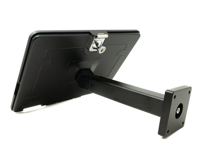SYSTEM-S Wand Tisch Halterung abschließbar 90° für Microsoft Surface Pro 11 10 9 13.0" Schwarz - DREIKS