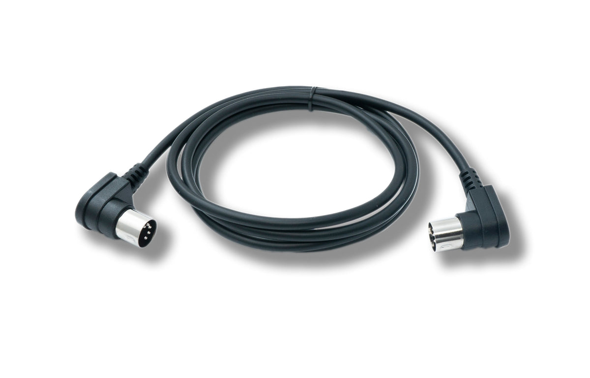 MIDI Kabel 150 cm Din 5 Pin Stecker zu Stecker Winkel | System-S